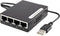 Renkforce RF-4451433 Netwerk switch 5 poorten 100 MBit/s USB-stroomverzorging