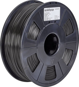 Renkforce RF-4511228 Filament PLA kunststof 2.85 mm 1000 g Zwart 1 stuk(s)