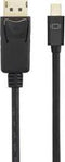 Renkforce RF-4538176 DisplayPort-kabel Mini-displayport / DisplayPort Adapterkabel Mini DisplayPort-stekker, DisplayPor