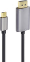 Renkforce RF-4600982 USB-C-displaykabel USB-C / DisplayPort Adapterkabel USB-C stekker, DisplayPort-stekker 2.00 m Zwar