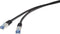 Renkforce RF-4673696 RJ45 Netwerkkabel, patchkabel CAT 6A S/FTP 20.00 m Zwart UV-bestendig 1 stuk(s)