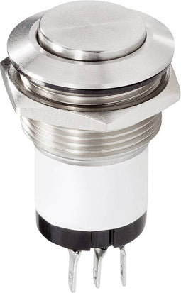 Renkforce RF-4707810 Belknop 1-voudig RVS