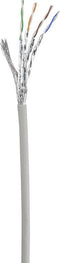 Renkforce RF-4724270 RJ45 Netwerkkabel, patchkabel CAT 6 S/FTP 0.50 m Grijs Vergulde steekcontacten, Snagless, Vlambestendig 1 stuk(s)