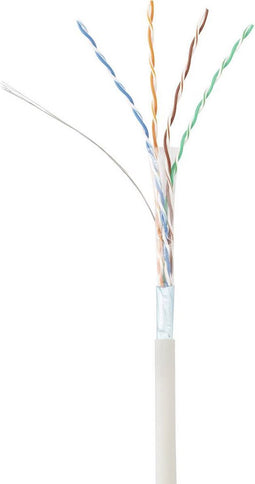 Renkforce RF-4724272 RJ45 Netwerkkabel, patchkabel CAT 5e F/UTP 0.50 m Grijs Snagless 1 stuk(s)