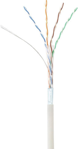 Renkforce RF-4724276 RJ45 Netwerkkabel, patchkabel CAT 5e F/UTP 3.00 m Grijs Snagless 1 stuk(s)