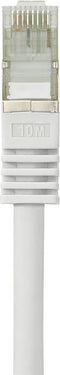 Renkforce RF-4724280 RJ45 Netwerkkabel, patchkabel CAT 5e F/UTP 10.00 m Grijs Snagless 1 stuk(s)