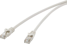 Renkforce RF-4724284 RJ45 Netwerkkabel, patchkabel CAT 5e F/UTP 20.00 m Grijs Snagless 1 stuk(s)