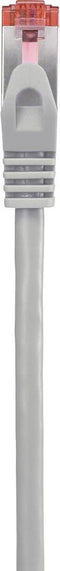 Renkforce RF-4724934 RJ45 Netwerkkabel, patchkabel CAT 6 S/FTP 2.00 m Grijs Snagless, Vergulde steekcontacten, Vlambestendig 1 stuk(s)