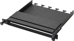 Renkforce RF-4746646 10 inch Systeemchassis voor patchkast Uittrekbaar Geschikt voor kastdiepte: 300 mm Zwart