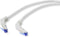 Renkforce RF-4892522 RJ45 Netwerkkabel, patchkabel CAT 6A S/FTP 30.00 m Grijs 90° haaks naar onder 1 stuk(s)