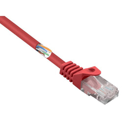 Renkforce RF-5043842 RJ45 Netwerkkabel, patchkabel CAT 5e U/UTP 0.50 m Rood Snagless 1 stuk(s)