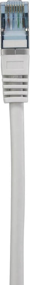 Renkforce RF-5043948 RJ45 Netwerkkabel, patchkabel CAT 6A S/FTP 10.00 m Grijs Vlambestendig 1 stuk(s)
