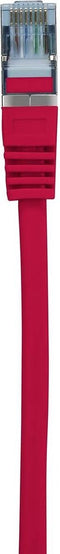 Renkforce RF-5043972 RJ45 Netwerkkabel, patchkabel CAT 6A S/FTP 1.00 m Rood Vlambestendig 1 stuk(s)