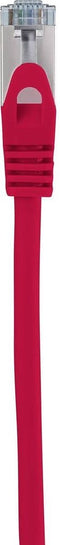 Renkforce RF-5043972 RJ45 Netwerkkabel, patchkabel CAT 6A S/FTP 1.00 m Rood Vlambestendig 1 stuk(s)