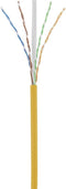 Renkforce RF-5128866 RJ45 Netwerkkabel, patchkabel CAT 6 U/UTP 2.00 m Geel Snagless, Halogeenvrij 1 stuk(s)