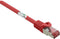 Renkforce RF-5136974 RJ45 Netwerkkabel, patchkabel CAT 6 S/FTP 1.00 m Rood Snagless, Vergulde steekcontacten, Vlambestendig 1 stuk(s)
