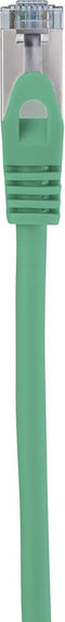 Renkforce RF-5462398 RJ45 Netwerkkabel, patchkabel CAT 6A S/FTP 15.00 m Groen Snagless, Vlambestendig 1 stuk(s)