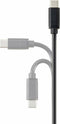 Renkforce RF-5720398 USB-kabel USB 2.0 1,8 m USB A USB C Zwart