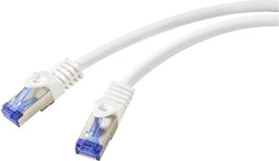 Renkforce RF-5771522 netwerkkabel Wit 1 m Cat6a S/FTP (S-STP)