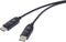 Renkforce RF-6117766 DisplayPort-kabel Glasvezel / DisplayPort Aansluitkabel DisplayPort-stekker, DisplayPort-stekker 1