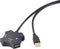 Renkforce RF-6270930 USB 2.0-hub 4 poorten Met ingebouwde repeater Zwart