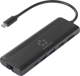 Renkforce RF-DKS-800 8-in-1 USB-C dockingstation Geschikt voor merk (dockingstation): Universeel USB-C Power Delivery