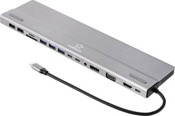 Renkforce RF-DKS-902 USB-C dockingstation Geschikt voor merk (dockingstation): Universeel Geïntegreerde kaartlezer, USB