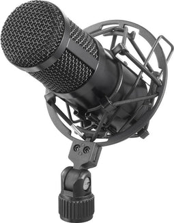 Renkforce RF-MIC-510 USB-microfoon USB Incl. koffer, Incl. shockmount, Incl. windkap, Incl. kabel, Incl. microfoonstati