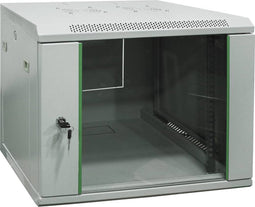 Renkforce RF-NC-120 19inch-wandkast (b x h x d) 600 x 505.05 x 450 mm 9 HE Grijs (RAL 7035)