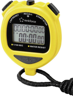 Renkforce RF-SW-120 Digitale stopwatch Zwart