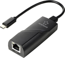 Renkforce RF-TCA-330 Netwerkadapter 1000 MBit/s USB-C 5Gbps, LAN (10/100/1000 MBit/s)