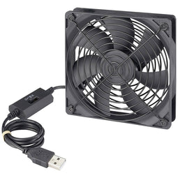 Renkforce RF-USBF-511-BL USB-ventilator (b x h x d) 120 x 120 x 32 mm