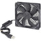 Renkforce RF-USBF-511-BL USB-ventilator (b x h x d) 120 x 120 x 32 mm