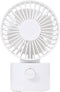 Renkforce RF-USBF-570-WH USB-ventilator In hoogte verstelbaar, Zwenkbaar (b x h x d) 102 x 80 x 151 mm