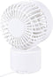 Renkforce RF-USBF-570-WH USB-ventilator In hoogte verstelbaar, Zwenkbaar (b x h x d) 102 x 80 x 151 mm