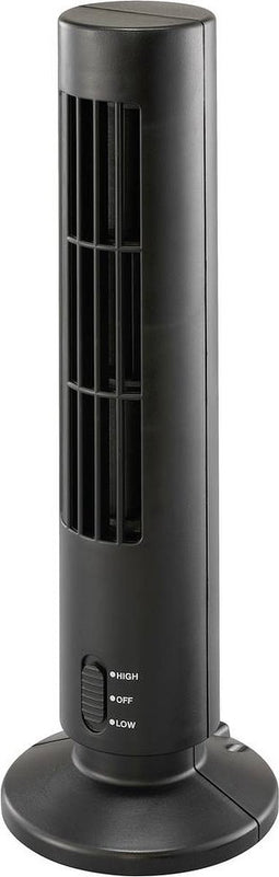 Renkforce RF-USBF-690-BK USB-ventilator (b x h x d) 105 x 335 x 105 mm