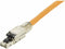 Renkforce RJ45 Netwerk Kabelhaspel CAT 6a (losse kabel CAT 7) S/FTP 50 m Oranje Halogeenvrij