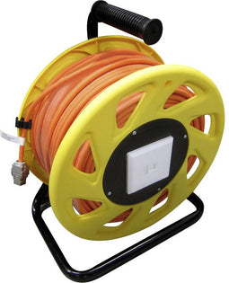 Renkforce RJ45 Netwerk Verlengkabel CAT 7a 90.00 m Oranje Rond