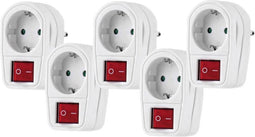 Renkforce Schakelbare tussenstekker 2-polig Wit