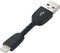 Renkforce USB-kabel USB 2.0 USB-A stekker, Apple Lightning stekker 0.05 m Zwart RF-4260168