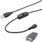 Renkforce USB-kabel USB 2.0 USB-A stekker, USB-A bus 1.50 m Zwart Incl. aan/uitschakelaar RF-4658937