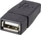Renkforce USB-kabel USB 2.0 USB-A stekker, USB-A bus 1.50 m Zwart Incl. aan/uitschakelaar RF-4658937
