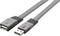 Renkforce USB-kabel USB 2.0 USB-A stekker, USB-A bus 3.00 m Zwart Zeer flexibel RF-4096101
