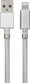 Renkforce USB-kabel USB 2.0 USB-C stekker, Apple Lightning stekker 2.00 m Wit TO-6897015