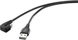 Renkforce USB-kabel USB 2.0 USB-C stekker, USB-A stekker 1.00 m Zwart RF-4609276