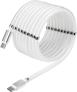 Renkforce USB-kabel USB 2.0 USB-C stekker, USB-C stekker 2.00 m Wit Vergulde steekcontacten TO-6886785