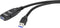 Renkforce USB-kabel USB 3.2 Gen1 (USB 3.0 / USB 3.1 Gen1) USB-A stekker, USB-A bus 5.00 m Zwart RF-4598344