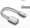 Renkforce USB-kabel USB 3.2 Gen1 (USB 3.0 / USB 3.1 Gen1) USB-C stekker, USB-A bus 0.15 m Zwart Met OTG-functie, Vergul