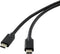 Renkforce USB-kabel USB 3.2 Gen2x2 USB-C stekker 2.00 m Zwart Afgeschermd RF-4531576