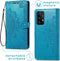 iMoshion Hoesje Geschikt voor Samsung Galaxy A52 (4G) / A52s / A52 (5G) Hoesje Met Pasjeshouder - iMoshion Mandala Bookcase - Turquoise